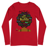 Have My Back/Believe Black Women Long Sleeve Tee